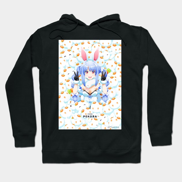 Usada Pekora Hoodie by TSperring